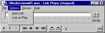 Link Player options